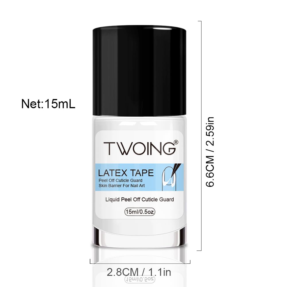 YTRUNS TWOING latex: protección de cutículas al trabajar