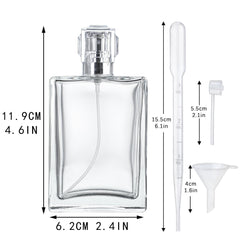 Kit Yu Feng con conos y pipetas para rellenar frascos sin derrames