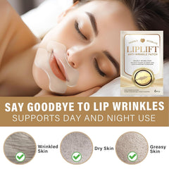 Parche labial YuanKanJu con colágeno hidrolizado para suavizar arrugas.