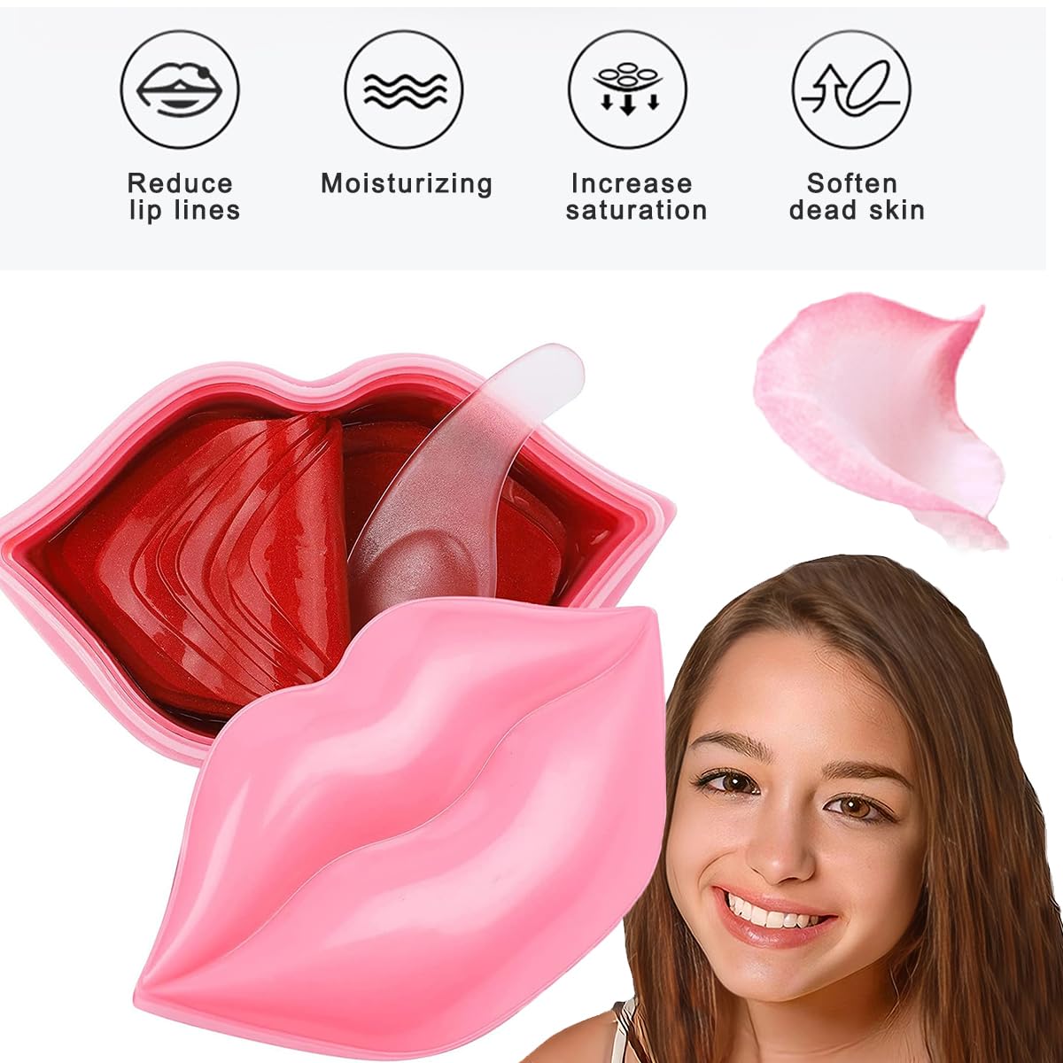Textura cremosa Yuehao que suaviza y nutre los labios.