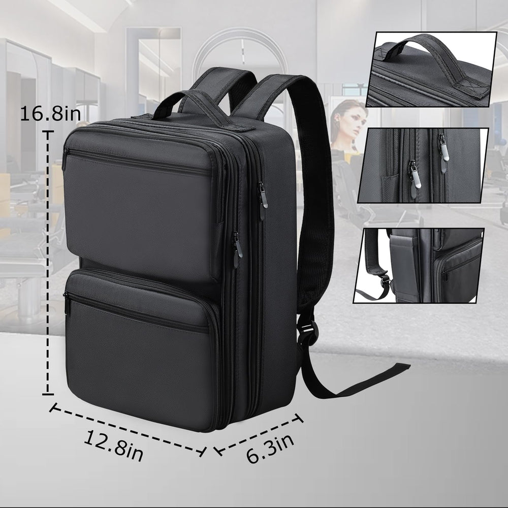 Bolsa Yueieoun tamaño compacto: ideal para barberos itinerantes y visitas a domicilio.