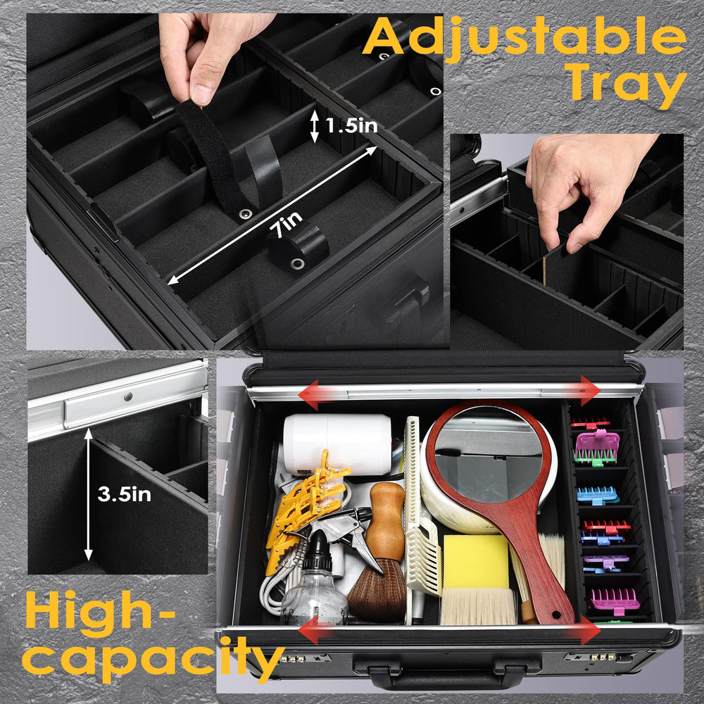 Estuche Yueieoun con panel de herramientas para acceso rápido.