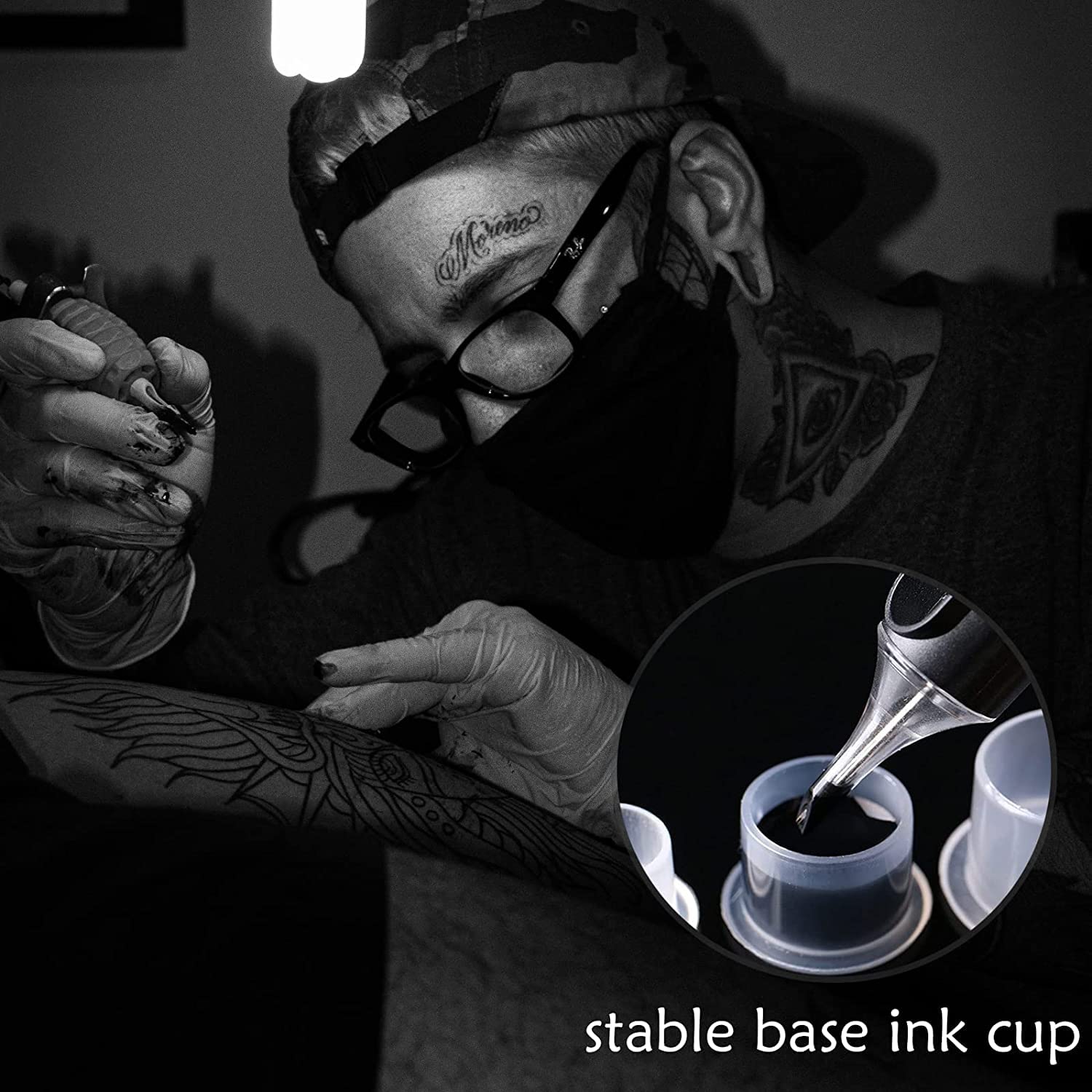 Tapas tinta Yuelong base para tatuaje, compatibles con pinturas.