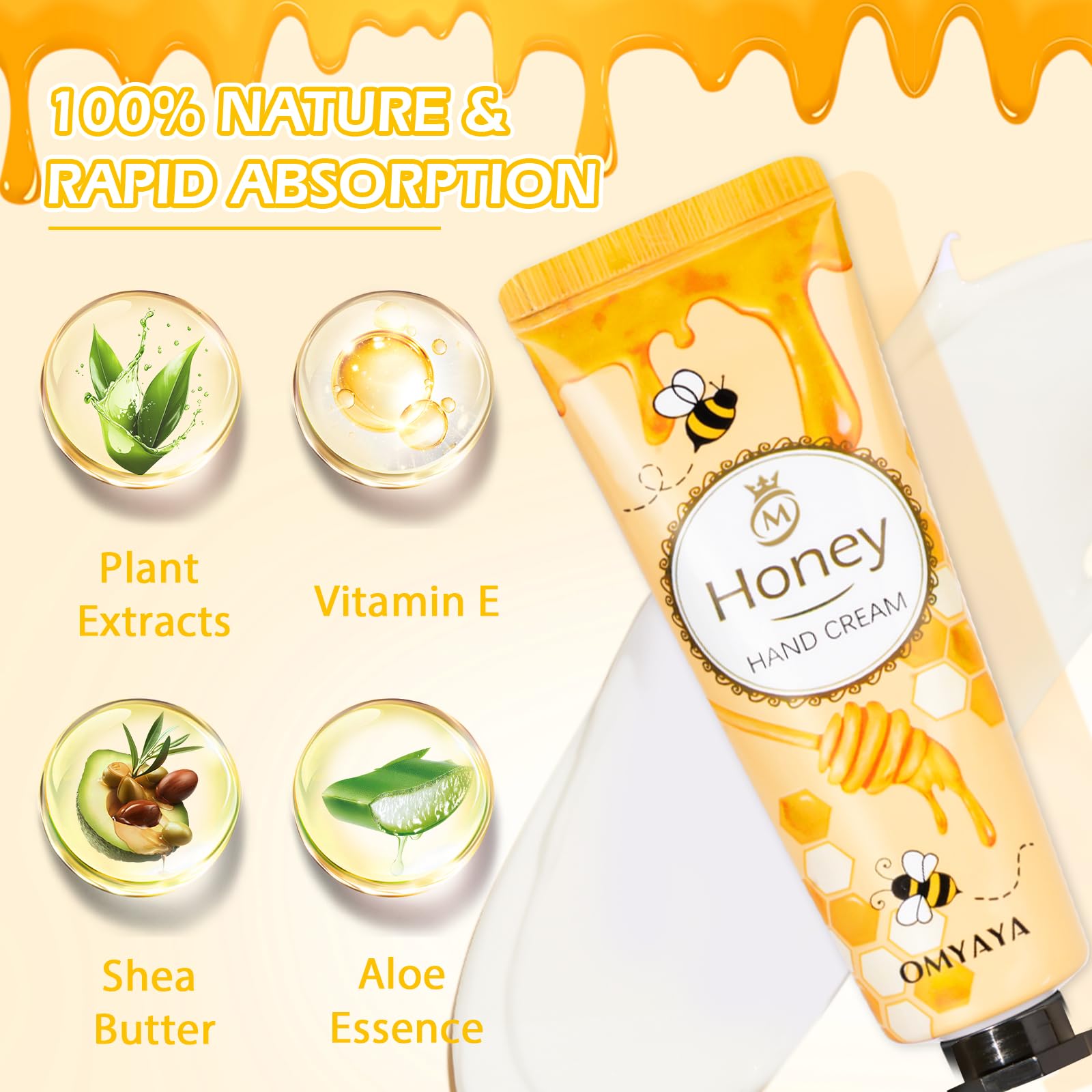 Crema de manos de YUEONEWIN en tamaño viaje para bolso