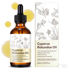 YUEPLATTNMAY Aceite Cyperus Rotundus para eliminacion de pelo, piel suave y hidratada