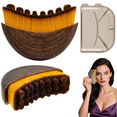 Cepillo contorno linfático Yuequle facial facilita relajación y drenaje suave.