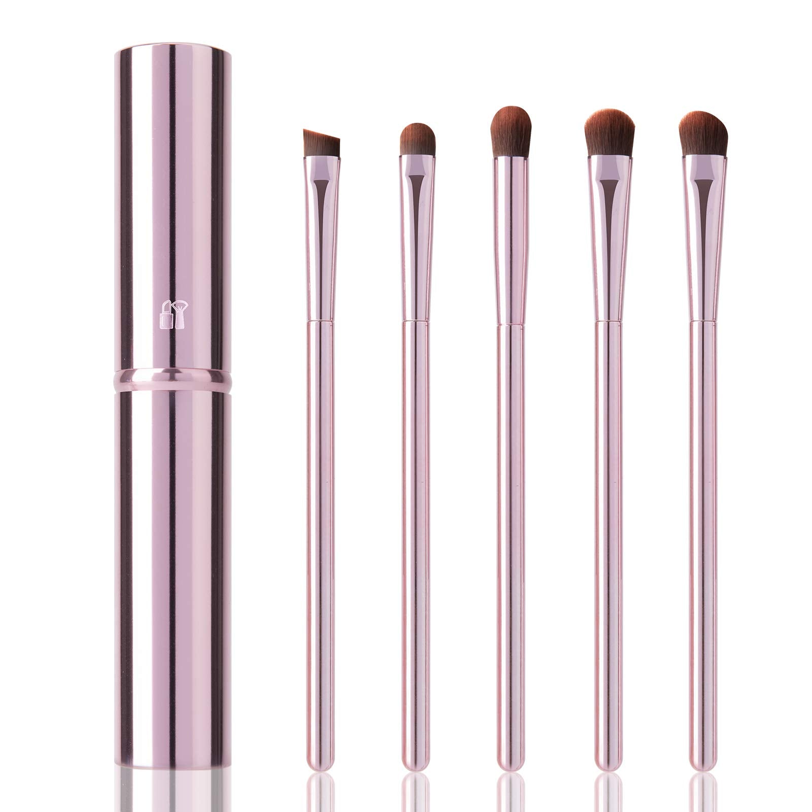 YUESHENNAN set de brochas para sombras de ojos, portátil y fácil de usar.