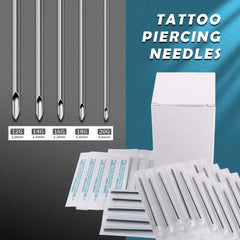 Agujas Yugui 316L de acero inoxidable, duraderas y limpias para perforaciones precisas.
