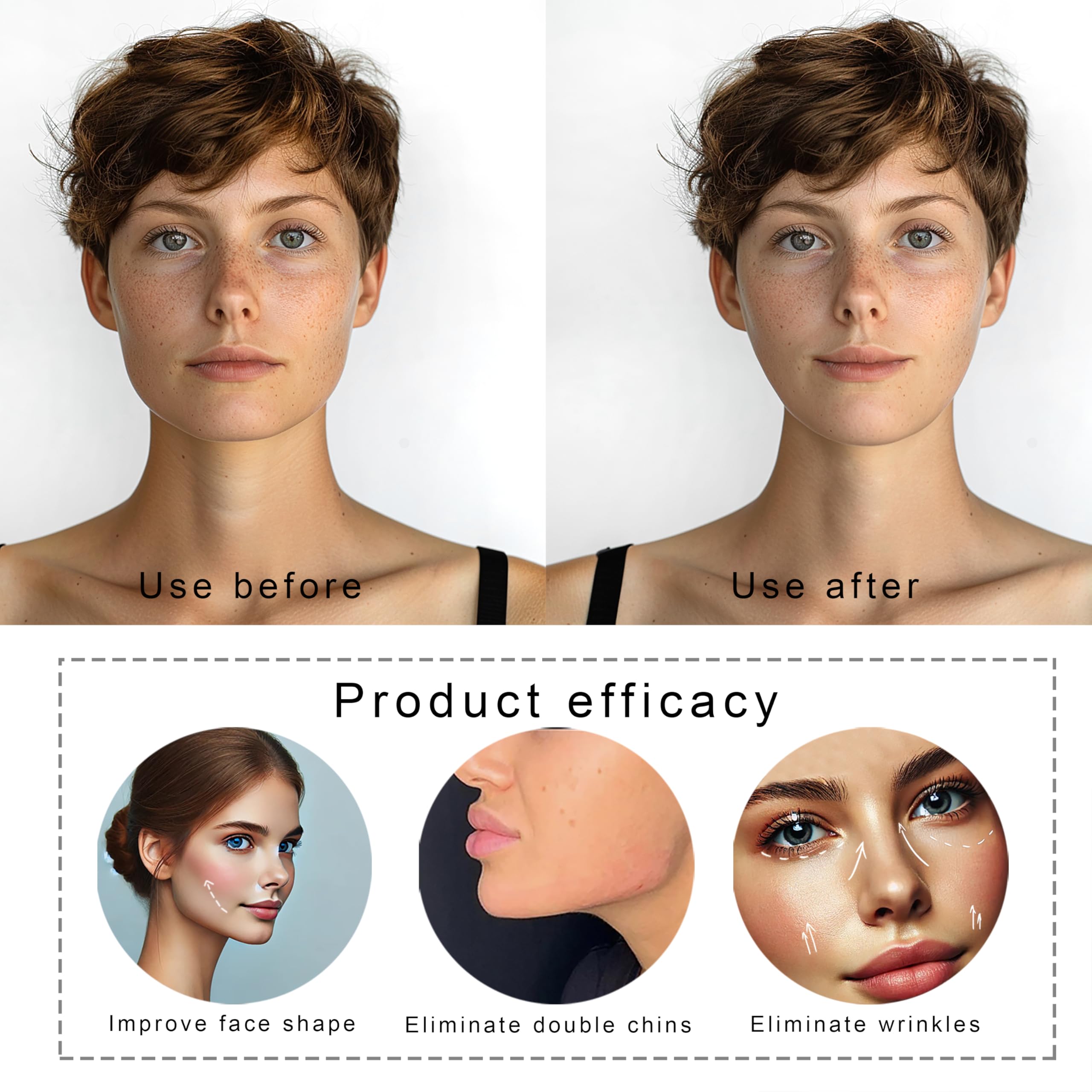 Soporte facial reutilizable Yuibthr para uso diario cómodo.