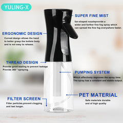 Pulverizador YULING-X para limpieza suave en el hogar.