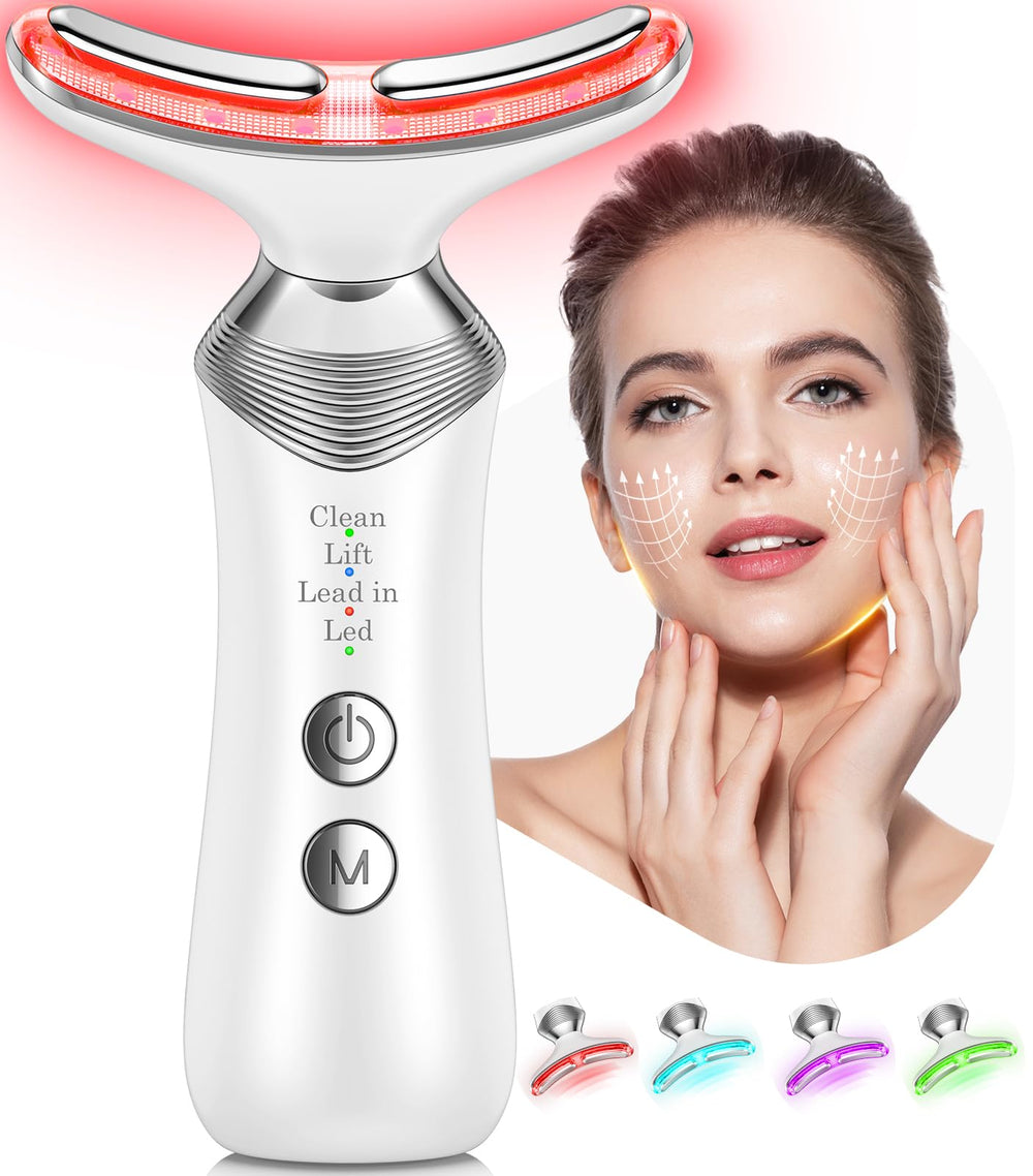 YUMAID face and neck massager with 4 modes for customizable pampering.