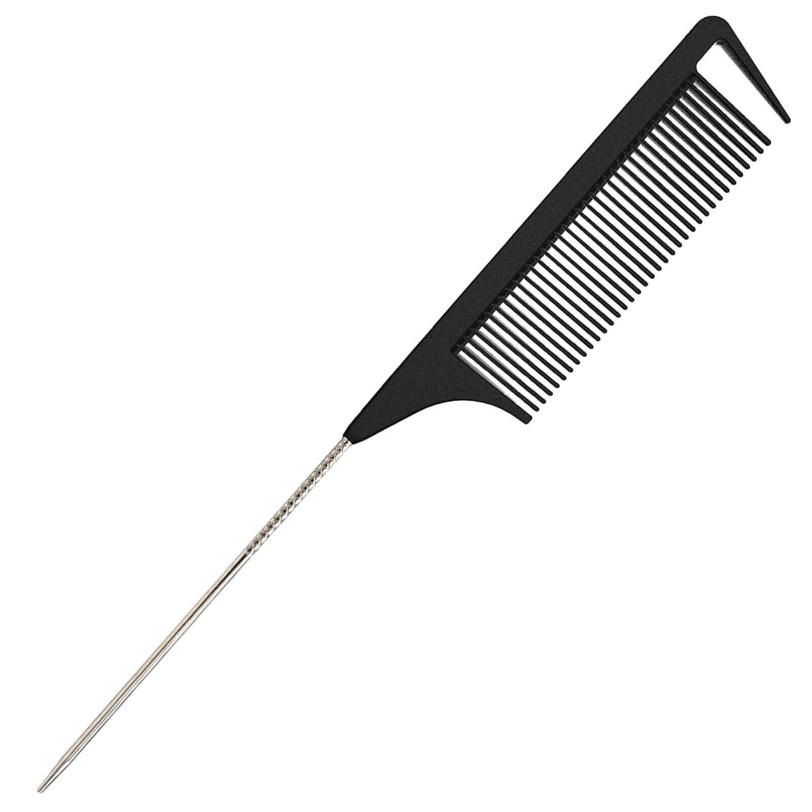 Peine Yumflan con cola de ratón para seccionar el cabello con precisión.