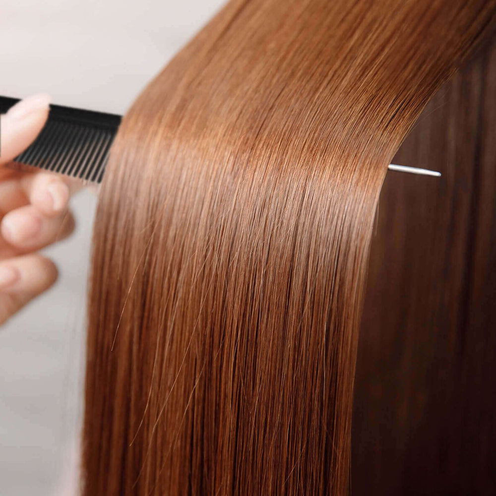 Peine Yumflan para seccionado detallado del cabello en casa o en el salón.