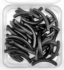 Almohadillas Yumflan para rizador de pestañas, 80 piezas, curva suave desde la base para un acabado natural.