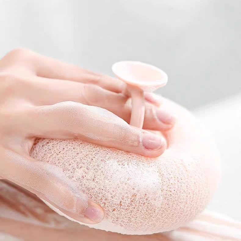 Accesorio de ducha YUMMIS exfoliante de malla para cuerpo.