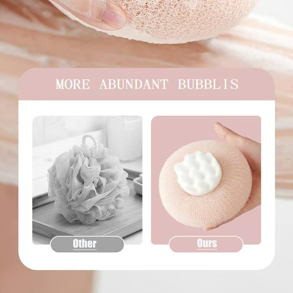Bola YUMMIS de baño en 4 colores para ducha.