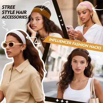 Bandas Yunaking de 8 colores para combinar con cualquier outfit.