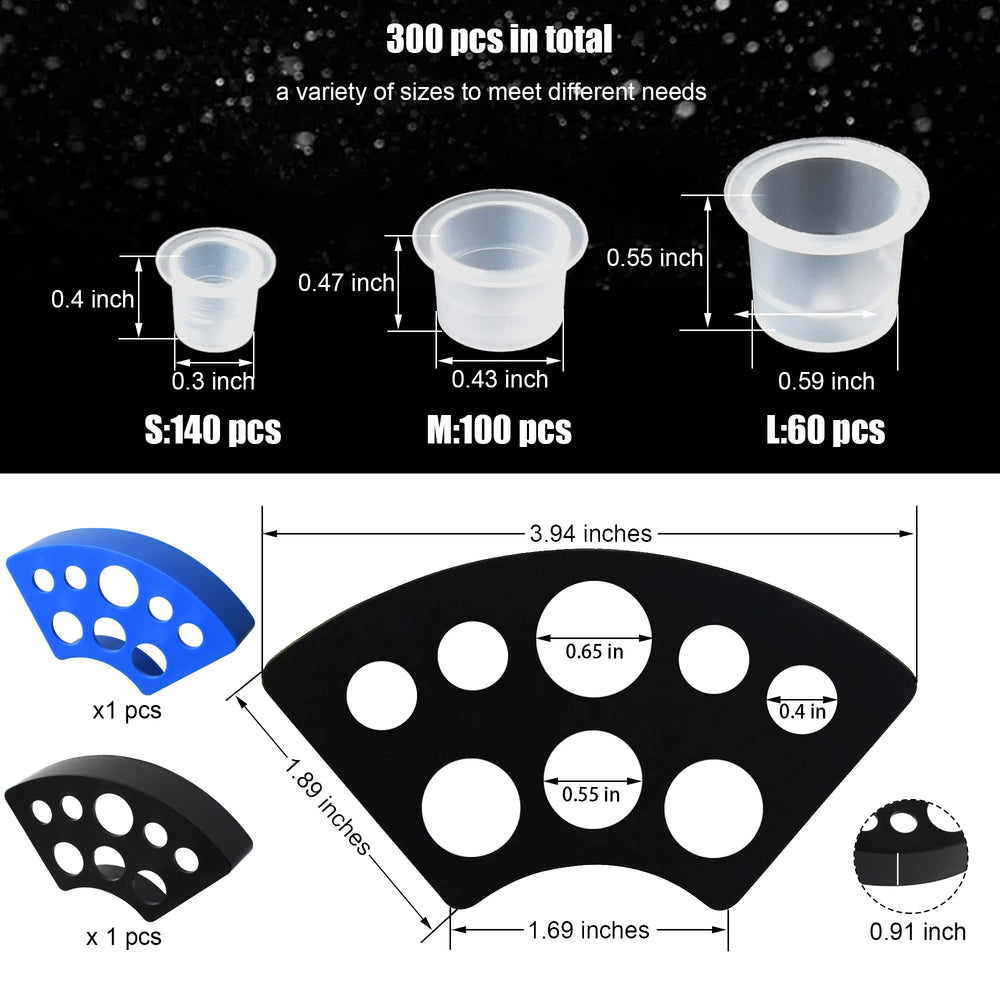 Cápsulas medianas Yuronam para colores intermedios en tatuaje