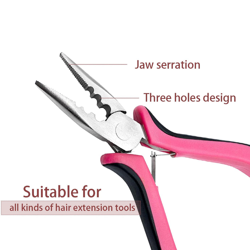 Ligero y ergonómico, el alicate YUXIANG ofrece agarre seguro para microanillos y nanoanillos.