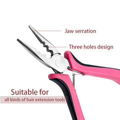 Ligero y ergonómico, el alicate YUXIANG ofrece agarre seguro para microanillos y nanoanillos.