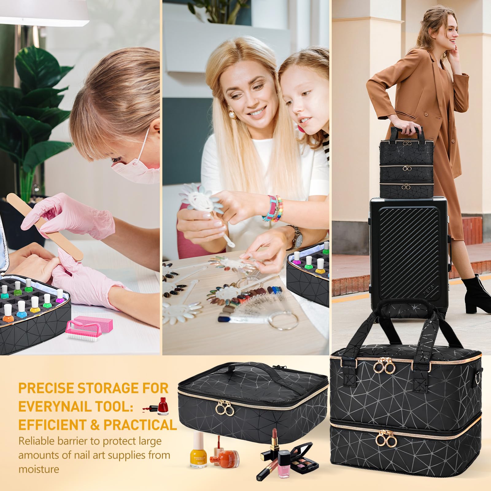 YUYAFN regalo ideal para amantes de uñas y manicura.