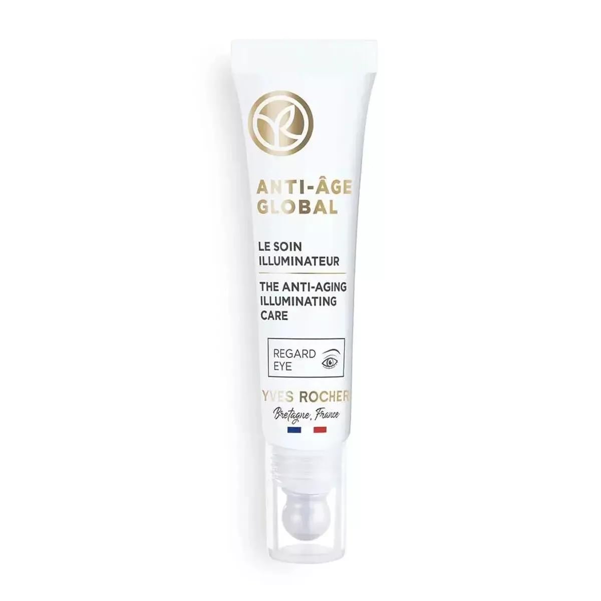 Yves Rocher Contorno de Ojos, embalaje práctico para tu cuidado diario.