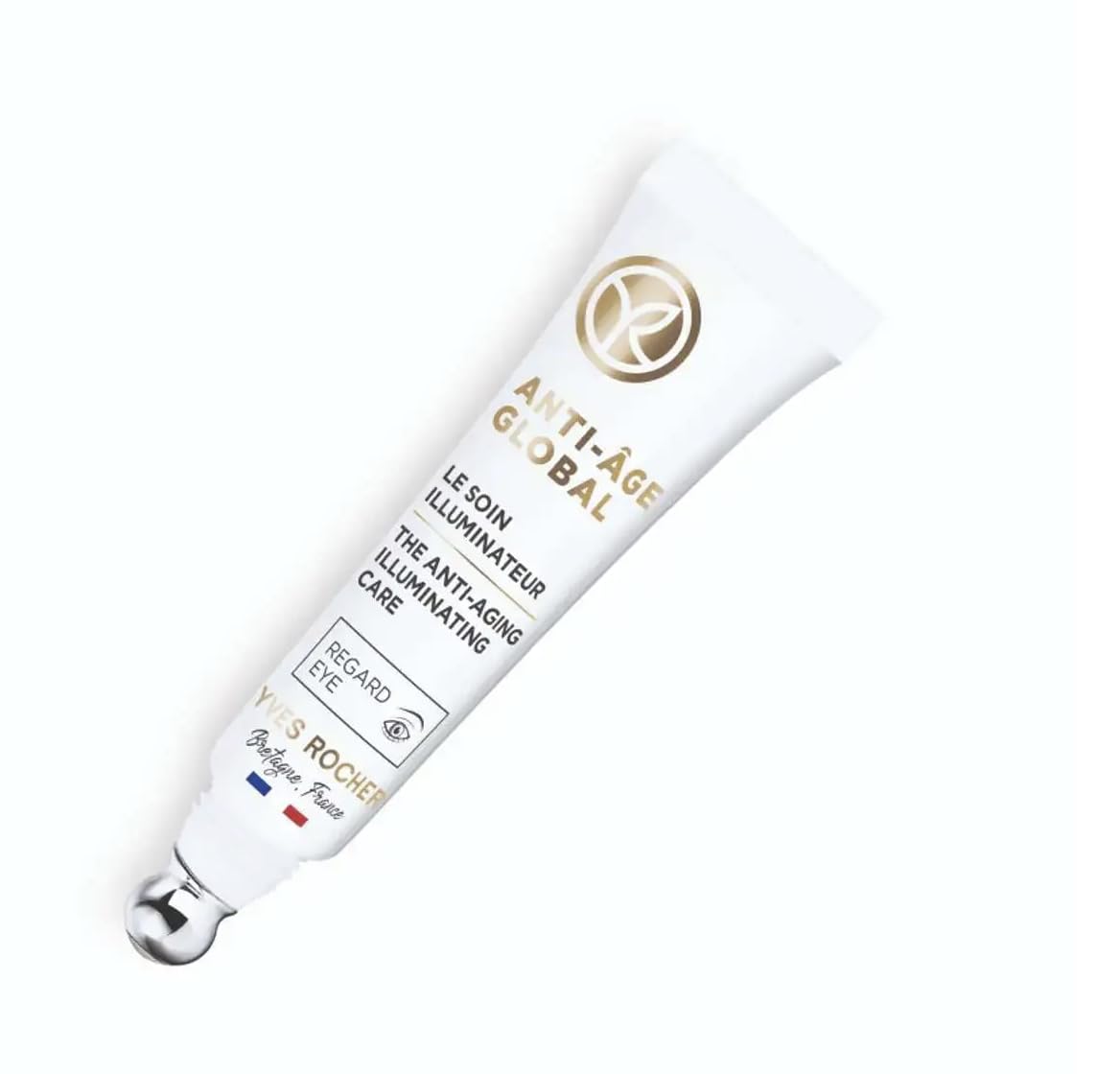 Yves Rocher Contorno de Ojos, textura gel fresca para una sensación suave.