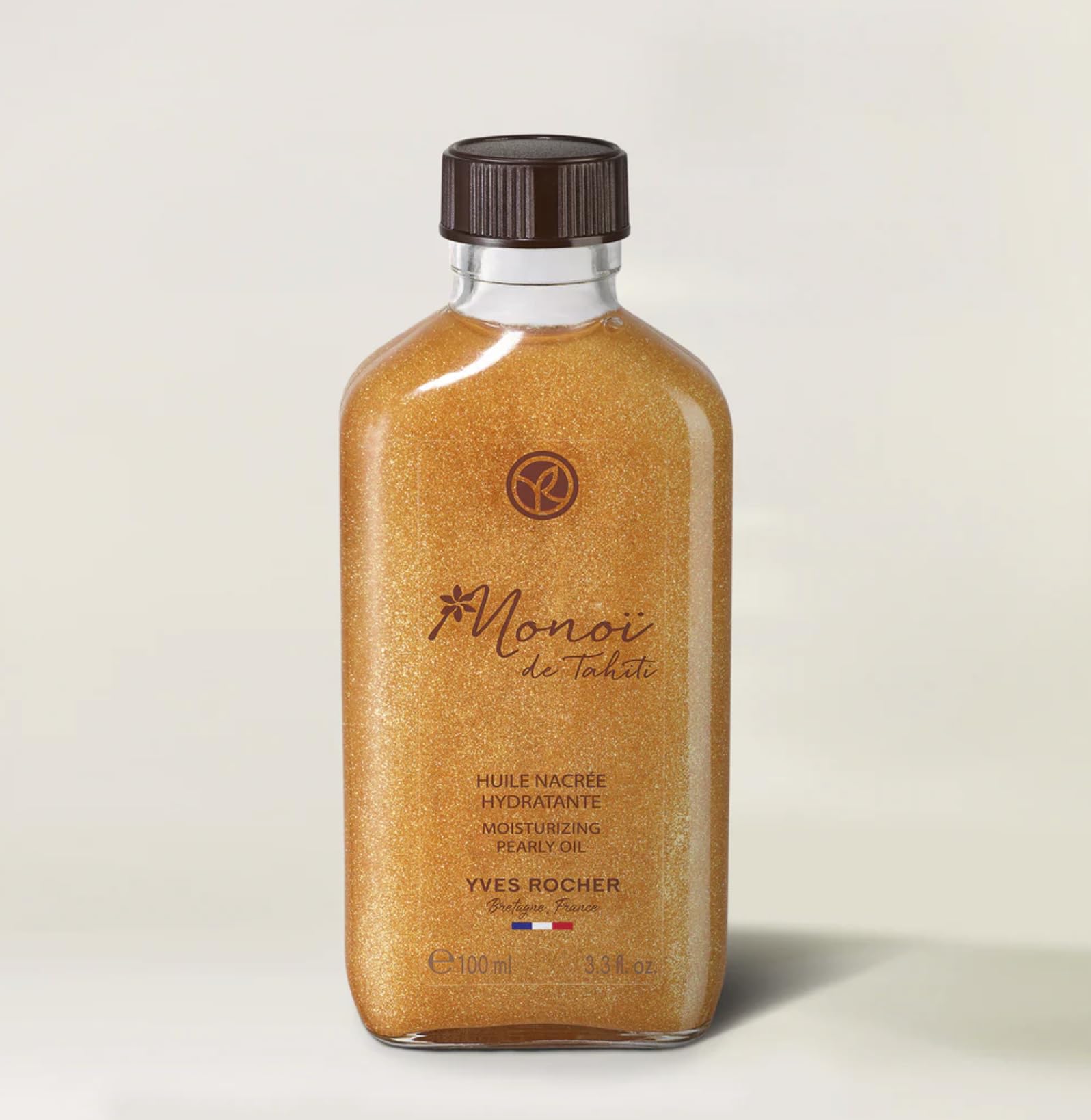 Yves Rocher Monoï de Tahiti - texture légère qui pénètre rapidement et nourrit sans film gras.