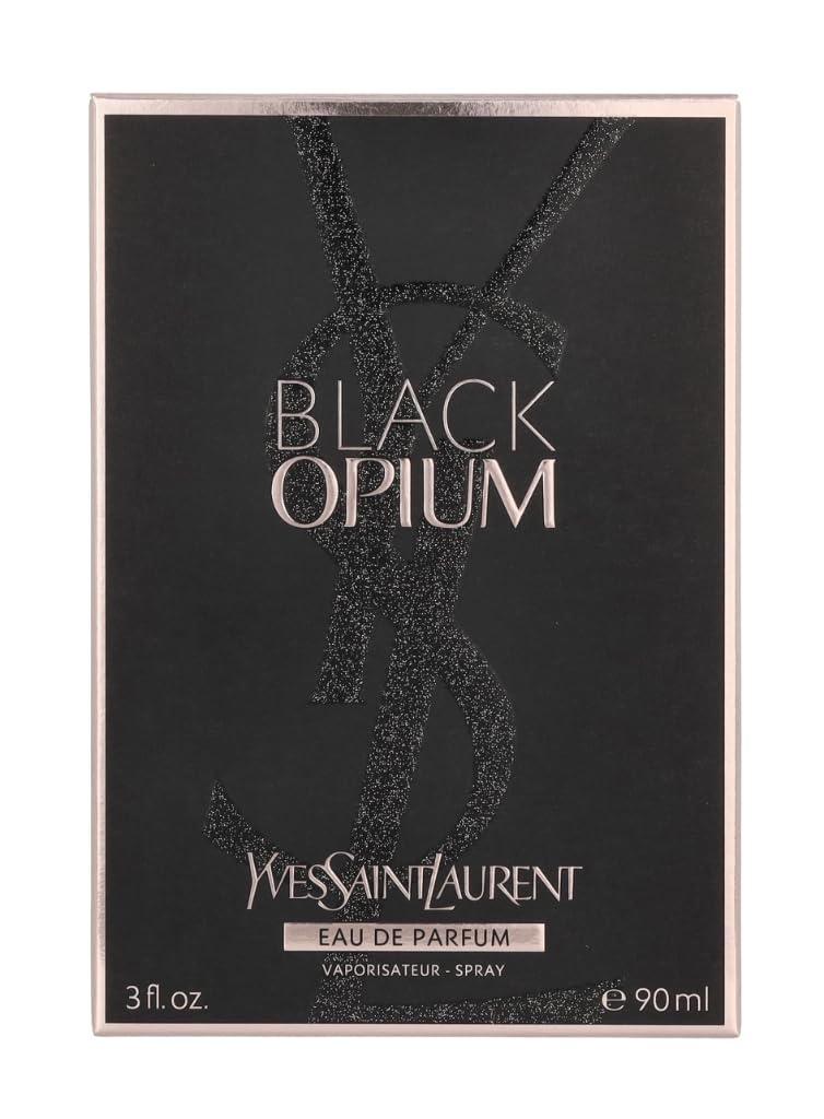 YSL Black Opium, empaque caja, regalo sofisticado para amantes de la moda