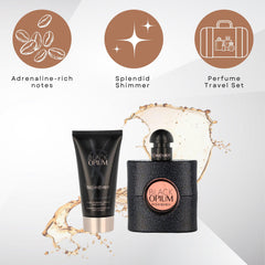 YSL Black Opium, flor de azahar para un toque floral luminoso.