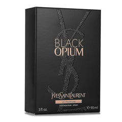 Yves Saint Laurent Black Opium Le Parfum, empaque seductor ideal como regalo