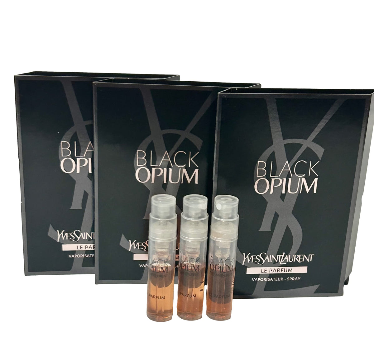 Yves Saint Laurent Black Opium Le Parfum: muestra de perfume de 1,2 ml para llevar.