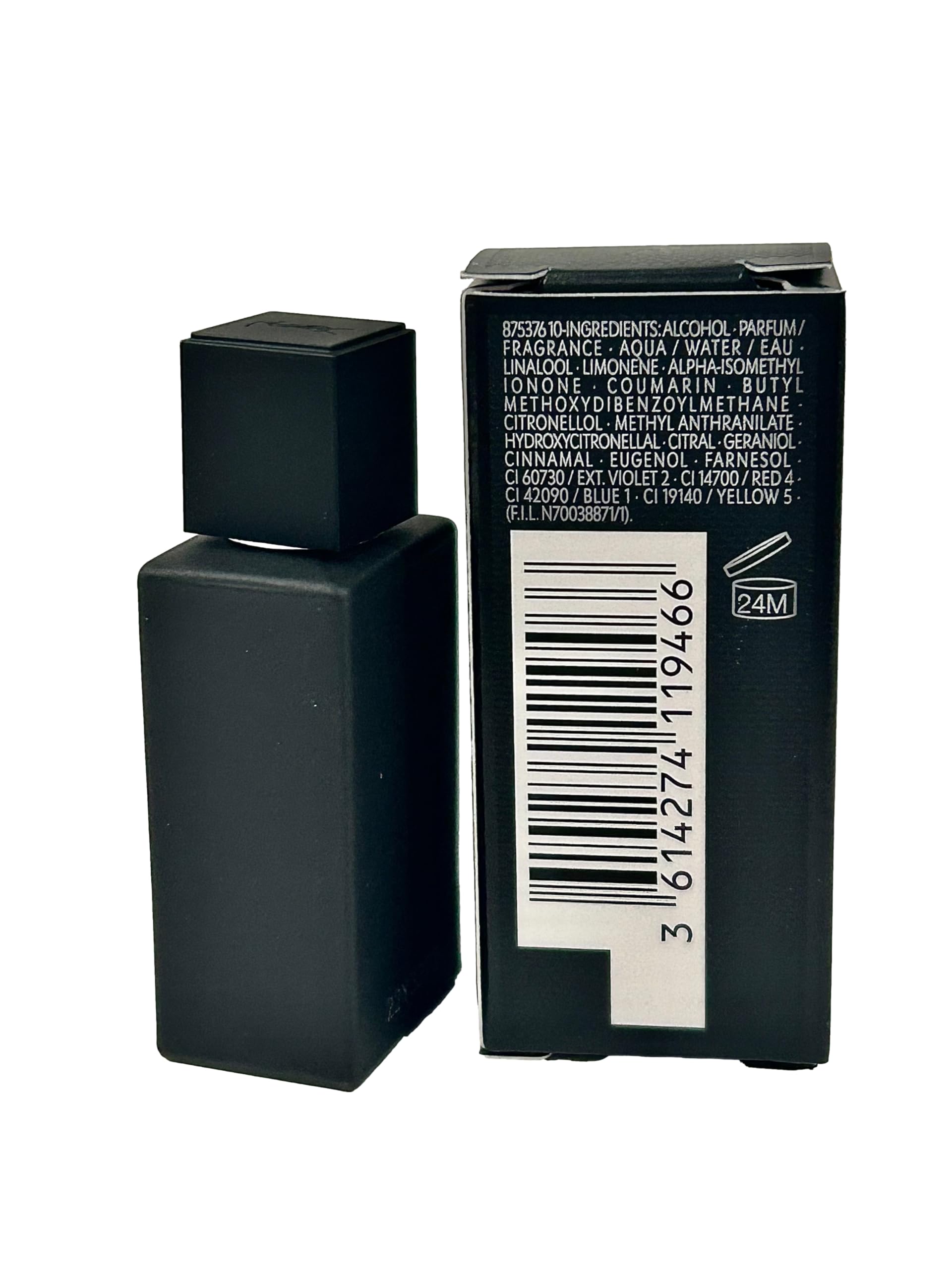 Yves Saint Laurent Le Parfum MYSLF: frasco compacto para aroma discreto.