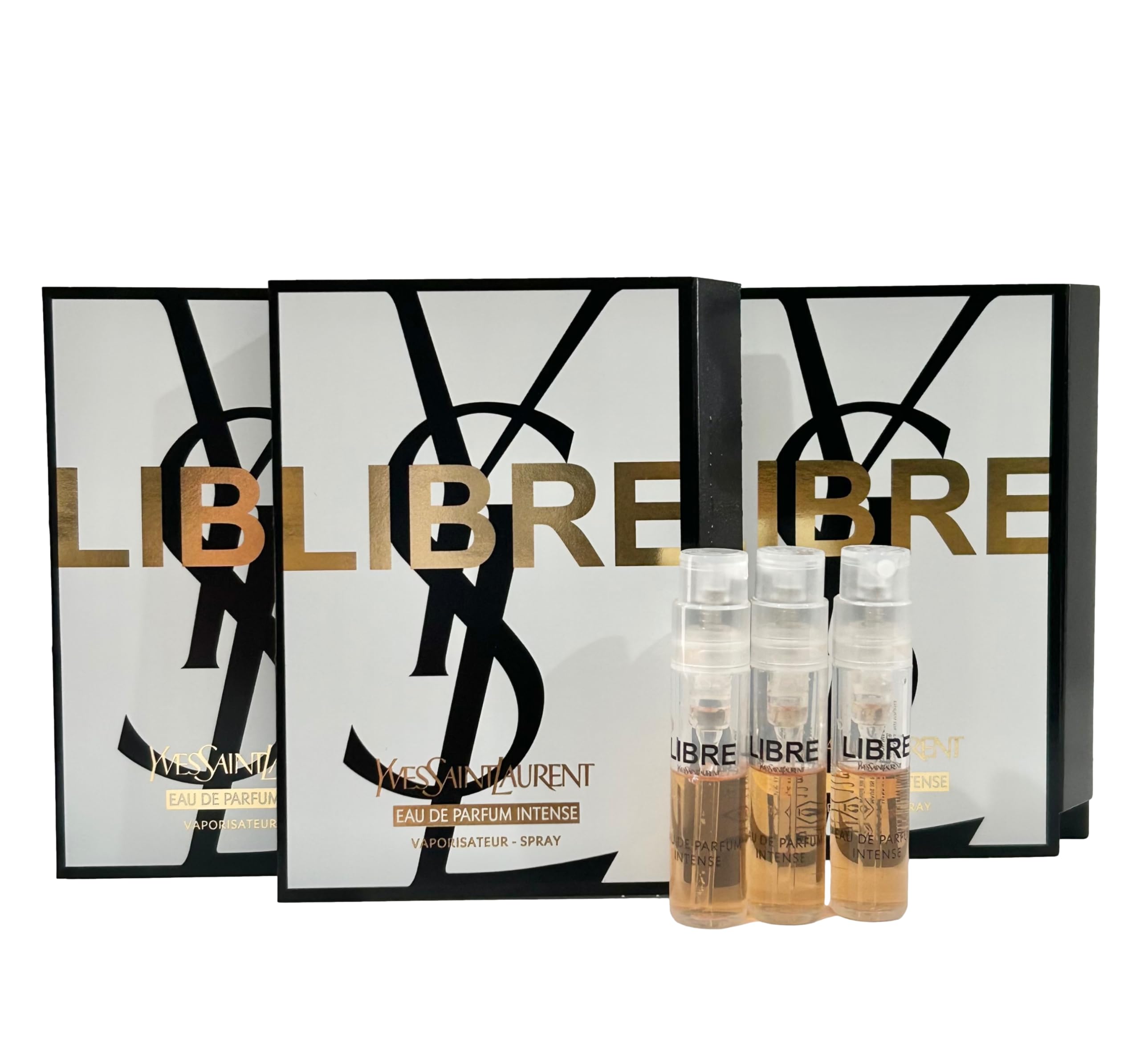 Yves Saint Laurent Libre EDP Intense, muestra de 1.2 ml, ideal para prueba rápida de fragancia.