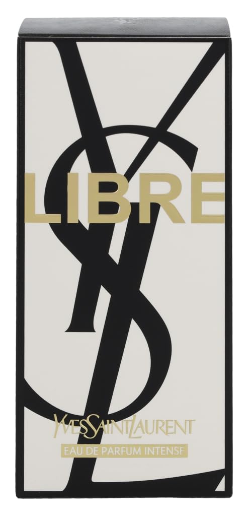 Caja de diseño de Yves Saint Laurent Libre Intense 90 mililitros, presentación premium.