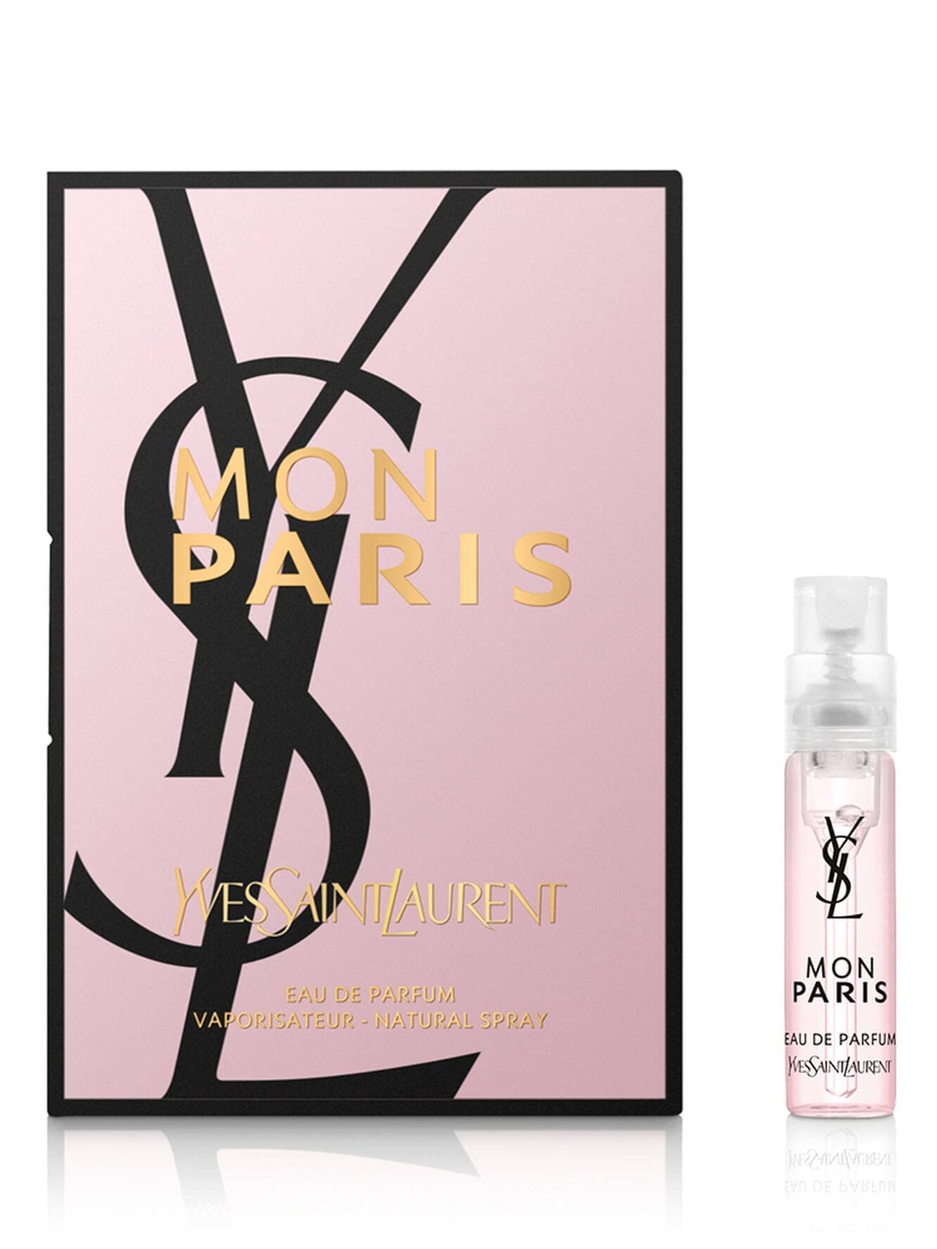 Mon Paris de Yves Saint Laurent: muestra de frasco de 1,2 ml para probar la fragancia