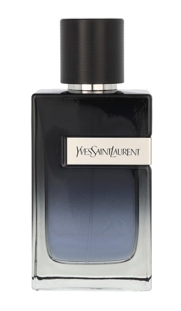 YSL Y, detalle de etiqueta, diseño elegante para ocasiones formales.