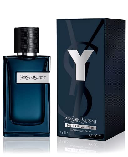 Yves Saint Laurent Y Eau de Parfum Intense, detalle del frasco, sensación fresca y sofisticada.