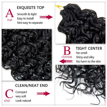 YXCHERISHAIR GoGo Curl: sin enredos, desenredar con dedos.