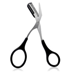 YYINGLI tijeras para cejas con diseño de salón para resultados precisos.