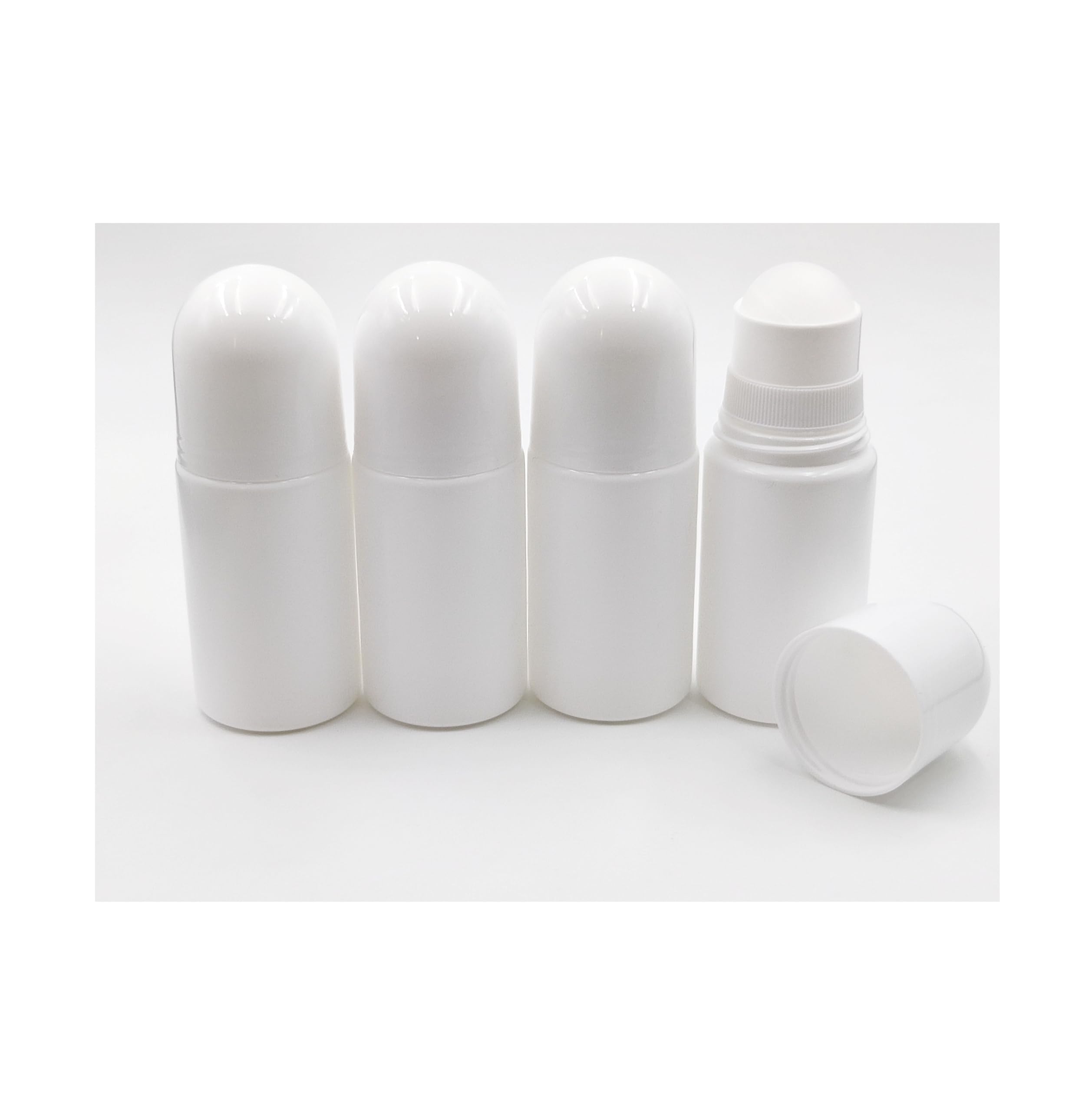  YYNGJCK cuatro botellas roll-on 50 ml: ideal para crear fragancias caseras en casa.
