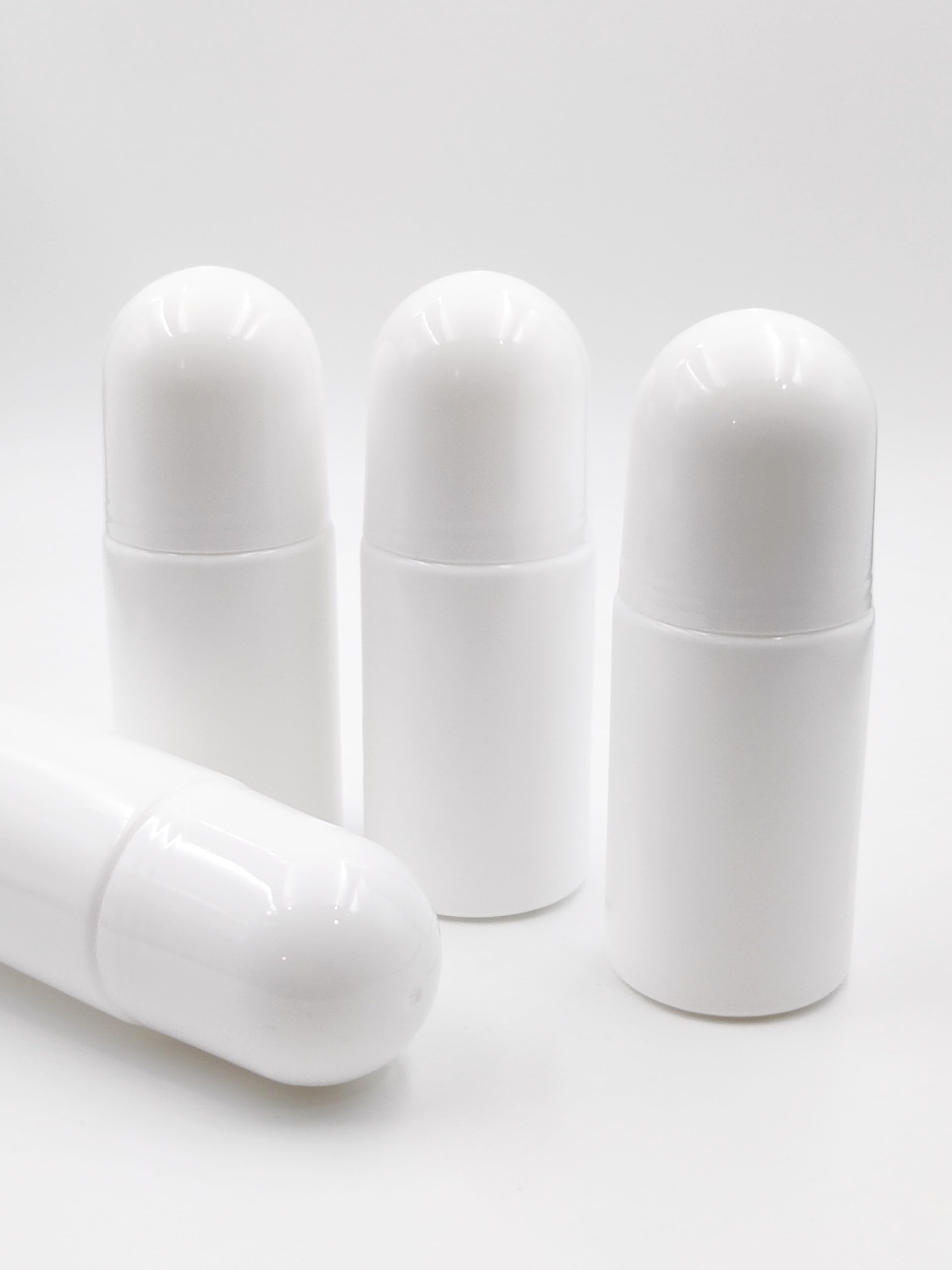 YYNGJCK botella roll-on 50 ml: aplicación suave para desodorante natural casero.
