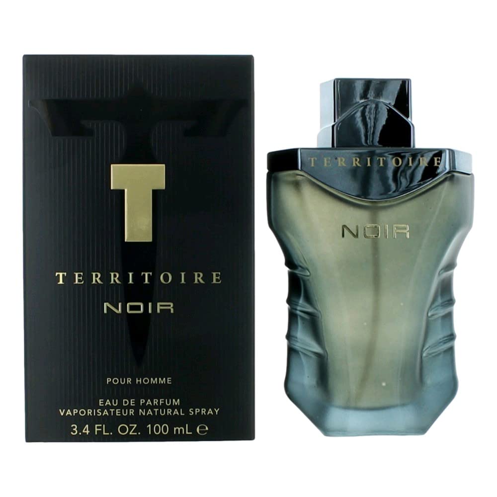 Territoire de YZY Perfume, botella masculina negro-blanco, aroma elegante para uso diario y ocasiones especiales.