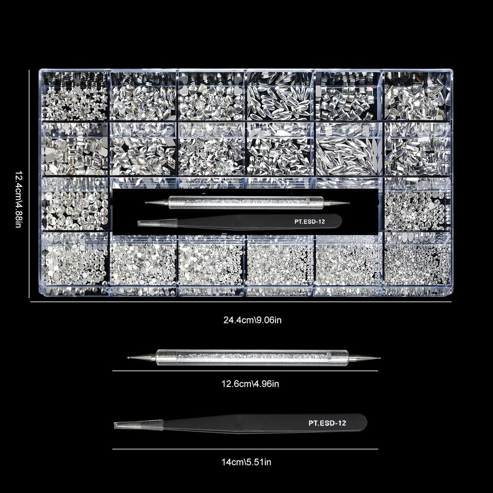 Yzzseven aplicación fácil para uñas naturales o artificiales.