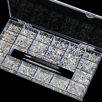 Yzzseven kit incluye pinzas y bolígrafo perforador para manejo preciso.