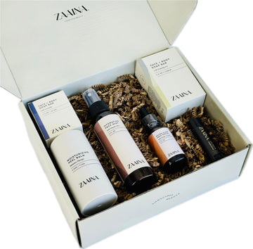 ZAAINA Spa Gift Set rose face mist bottle with soothing aroma