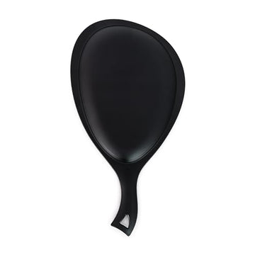 Espejo de 10 pulgadas facilita ver el rostro y el cabello con amplitud.