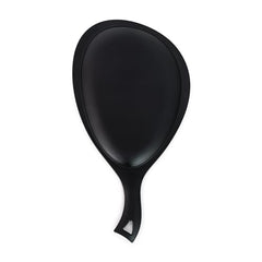 Espejo de 10 pulgadas facilita ver el rostro y el cabello con amplitud.