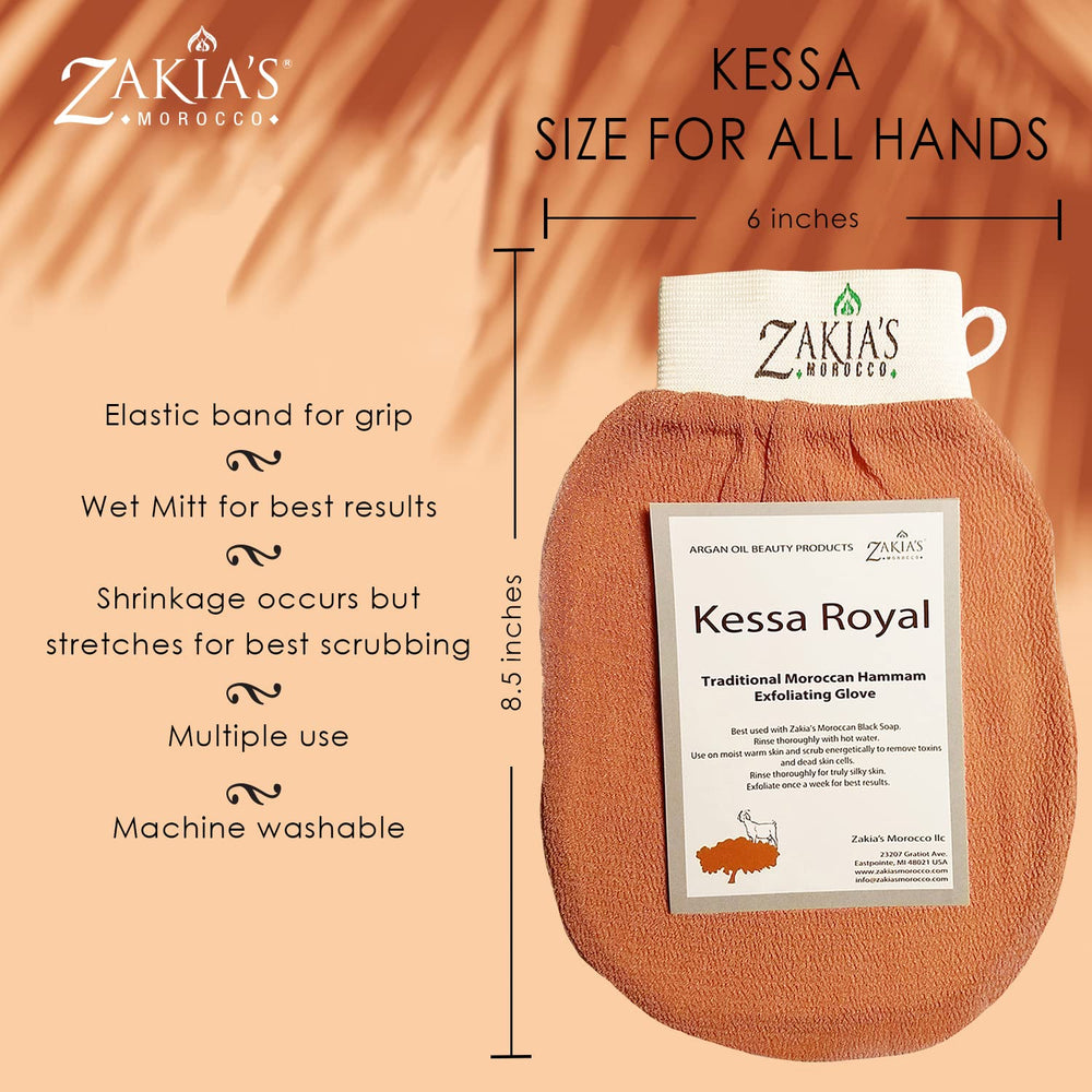 Kessa de Zakia's Morocco, elimina bronceado viejo y prepara la piel