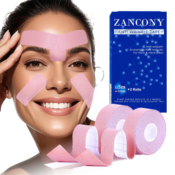 Zancony tira-arrugas-frente: uso nocturno para suavizar las arrugas de la frente.